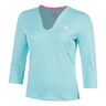 Crew 2.0 V-Neck Long sleeve Women-turquoise