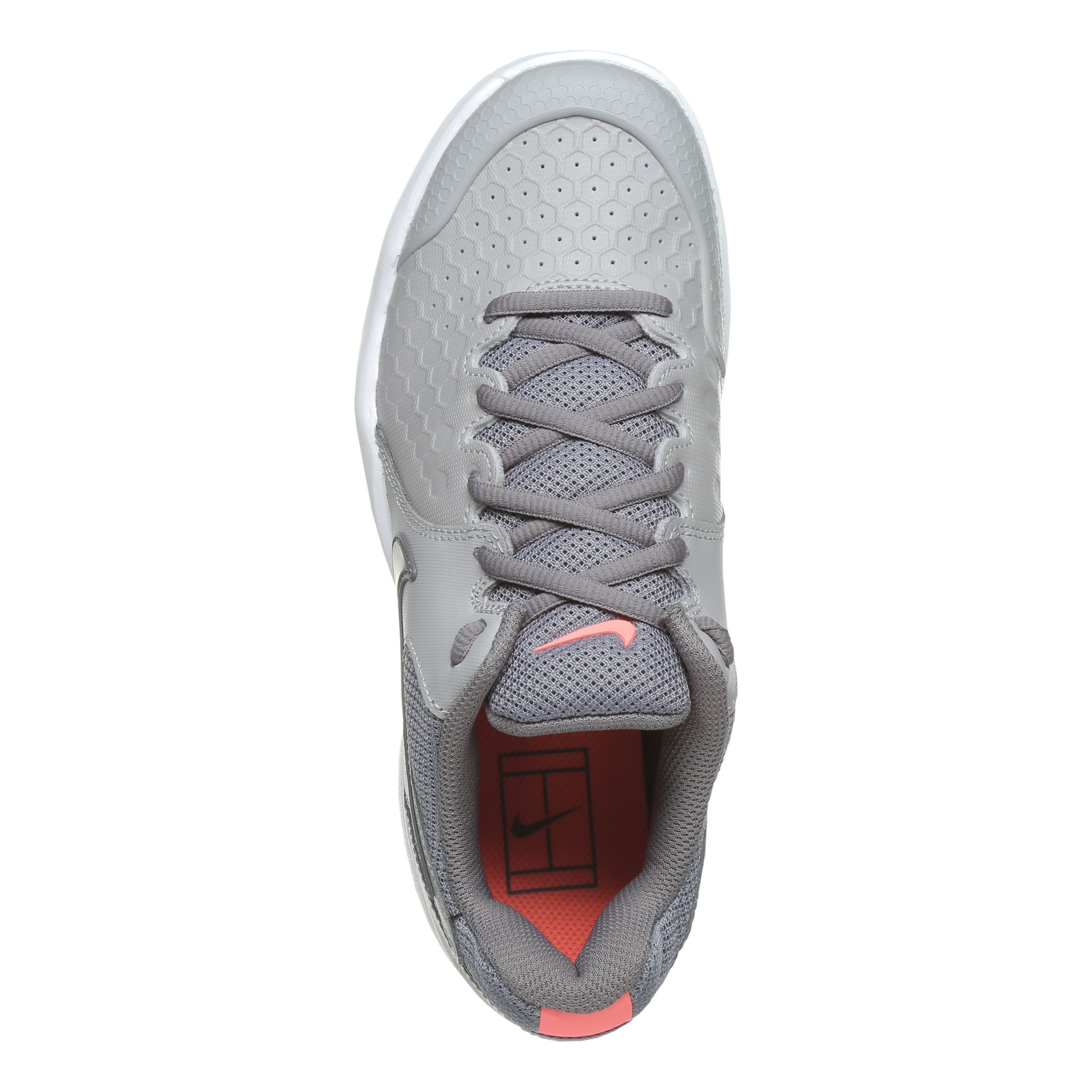 Air Zoom Resistance All Court Shoe Women Lightgrey Grey