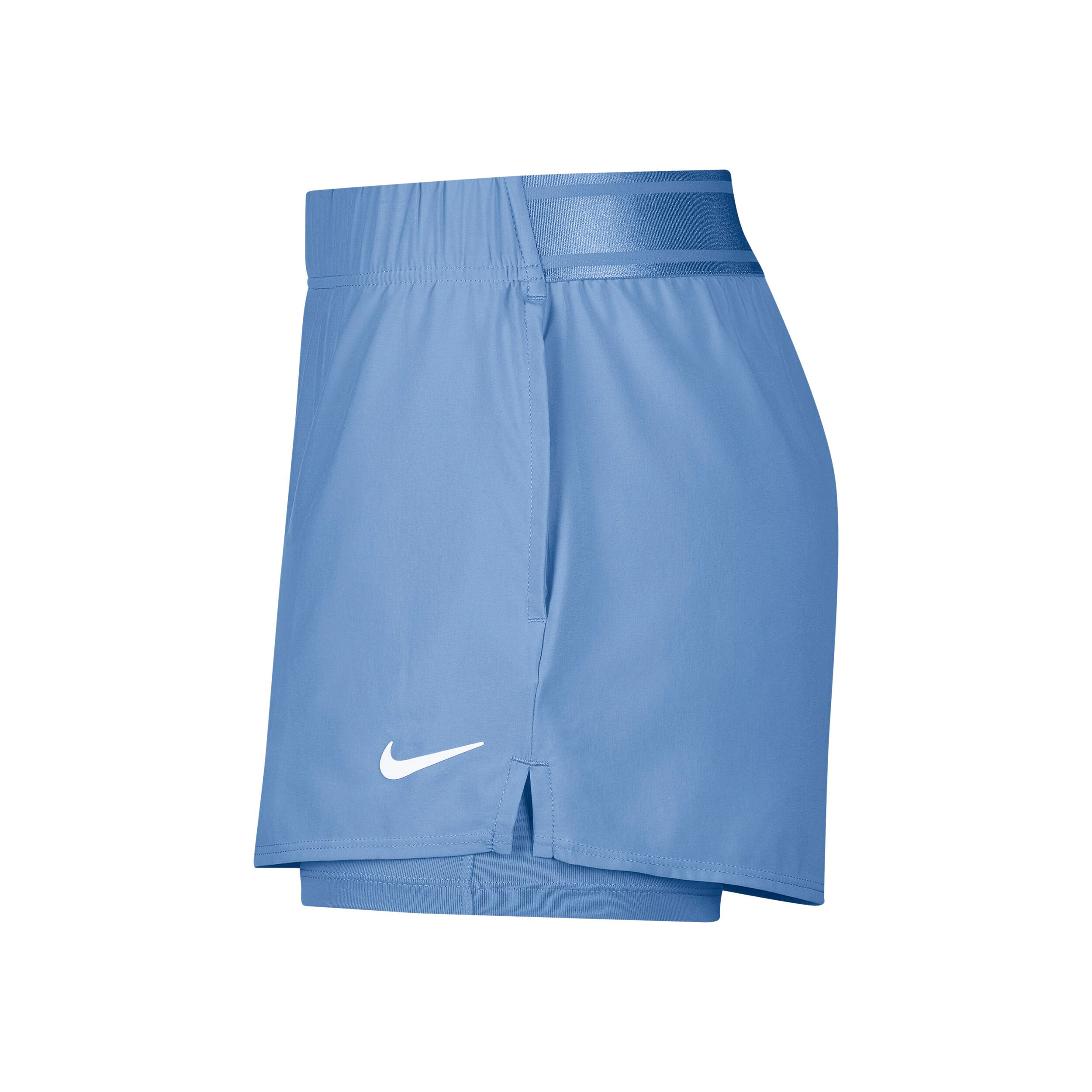 Court Flex Shorts Women Light Blue White