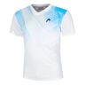 Topspin T-Shirt Men-White,Light Blue
