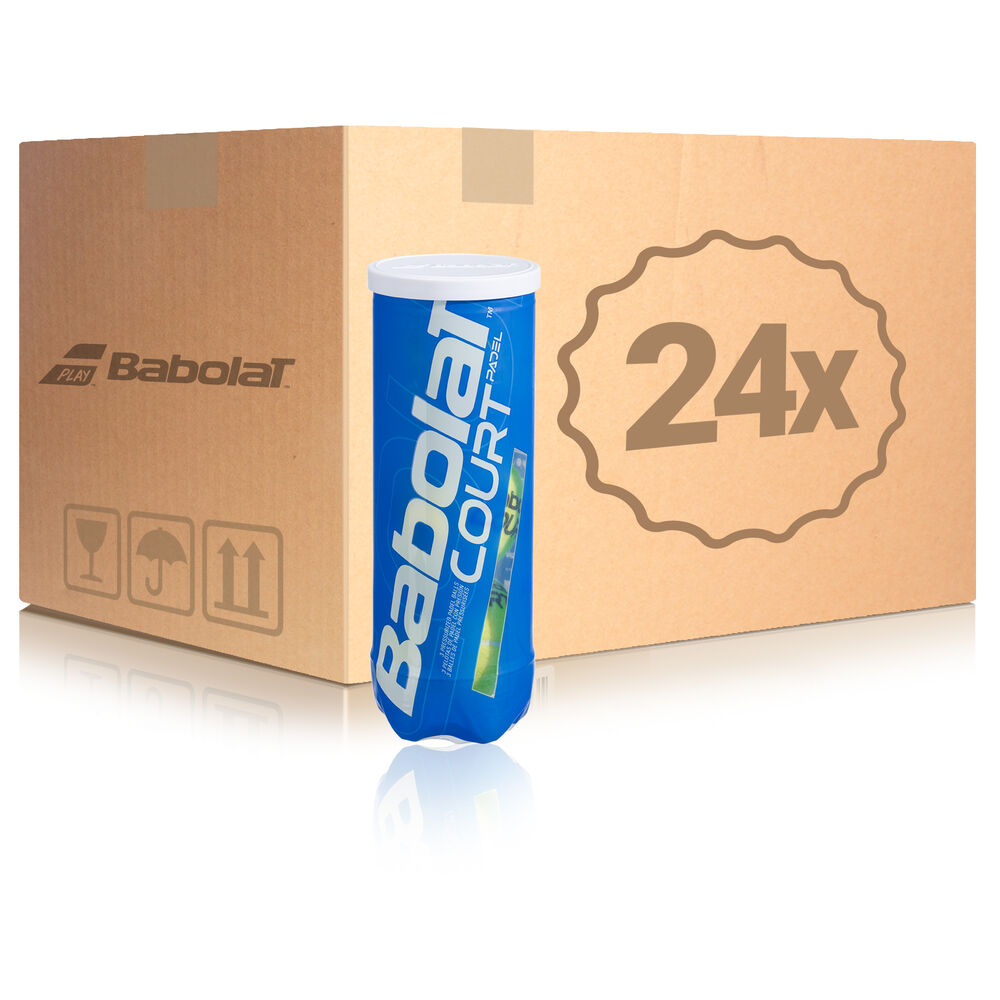 Babolat Court Padel X3 24x 3 Ball Tube In A Box