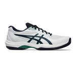 ASICS Tennis shoes ASICS Game FF Clay Court Shoe Men-White,Dark Blue
