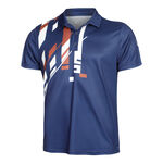 Quiet Please Clothing Quiet Please Tournament Polo Men - dark blue, multicoloured