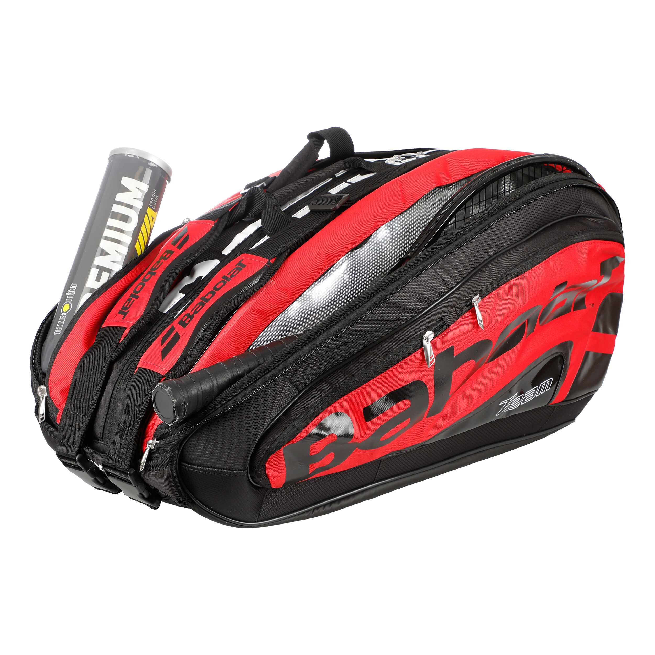 Team Racket Holder X12 Racket Bag Special Edition Red Black