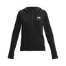 Rival Fleece LU Zip Hoodie Girls-Black