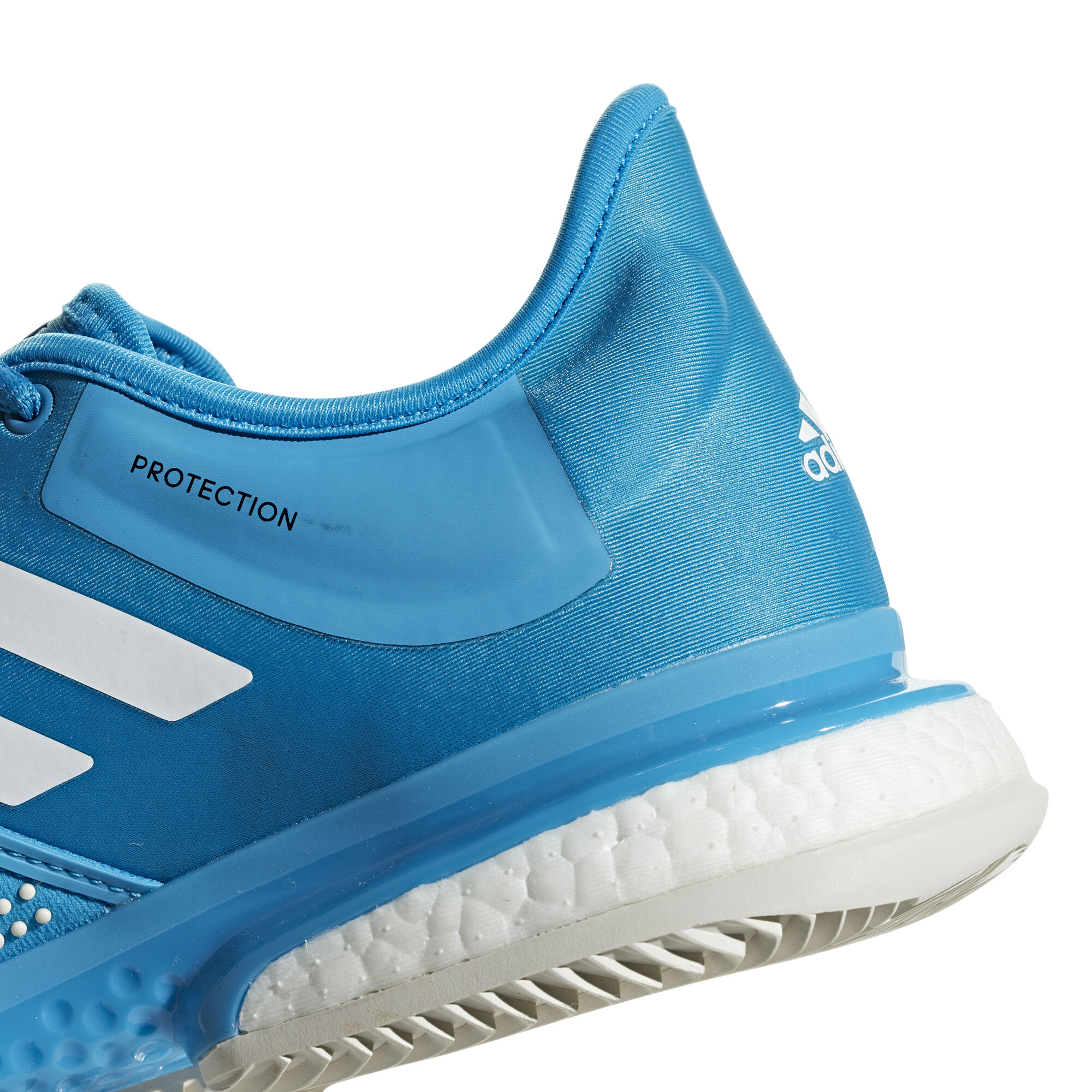 Adidas solecourt boost on sale clay blue women's shoes