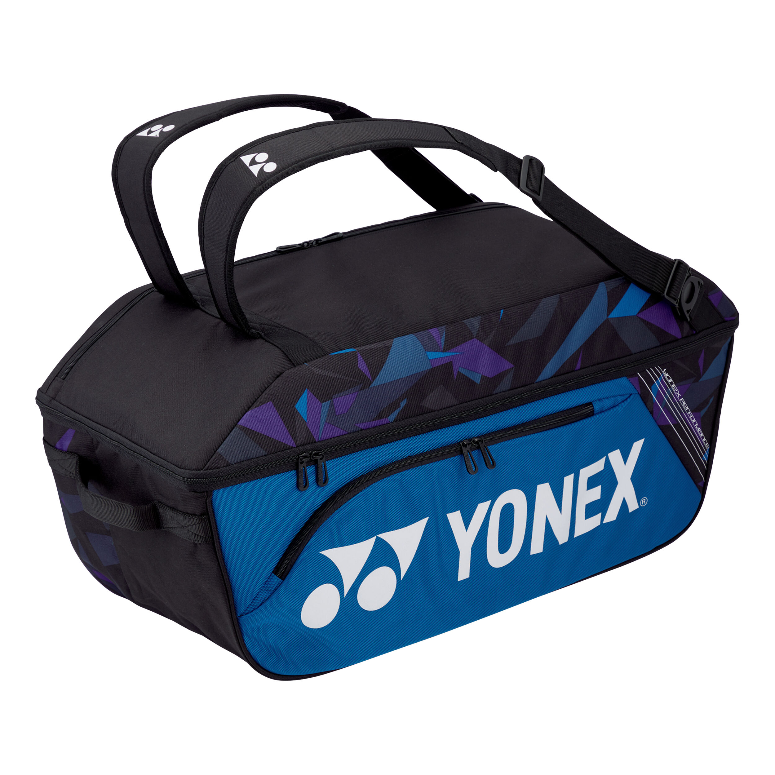 Buy Yonex Pro Wide Open Racquet Bag Racket Bag Blue Black online