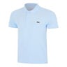 Ribbed Collar Polo Polo Men - light blue, green