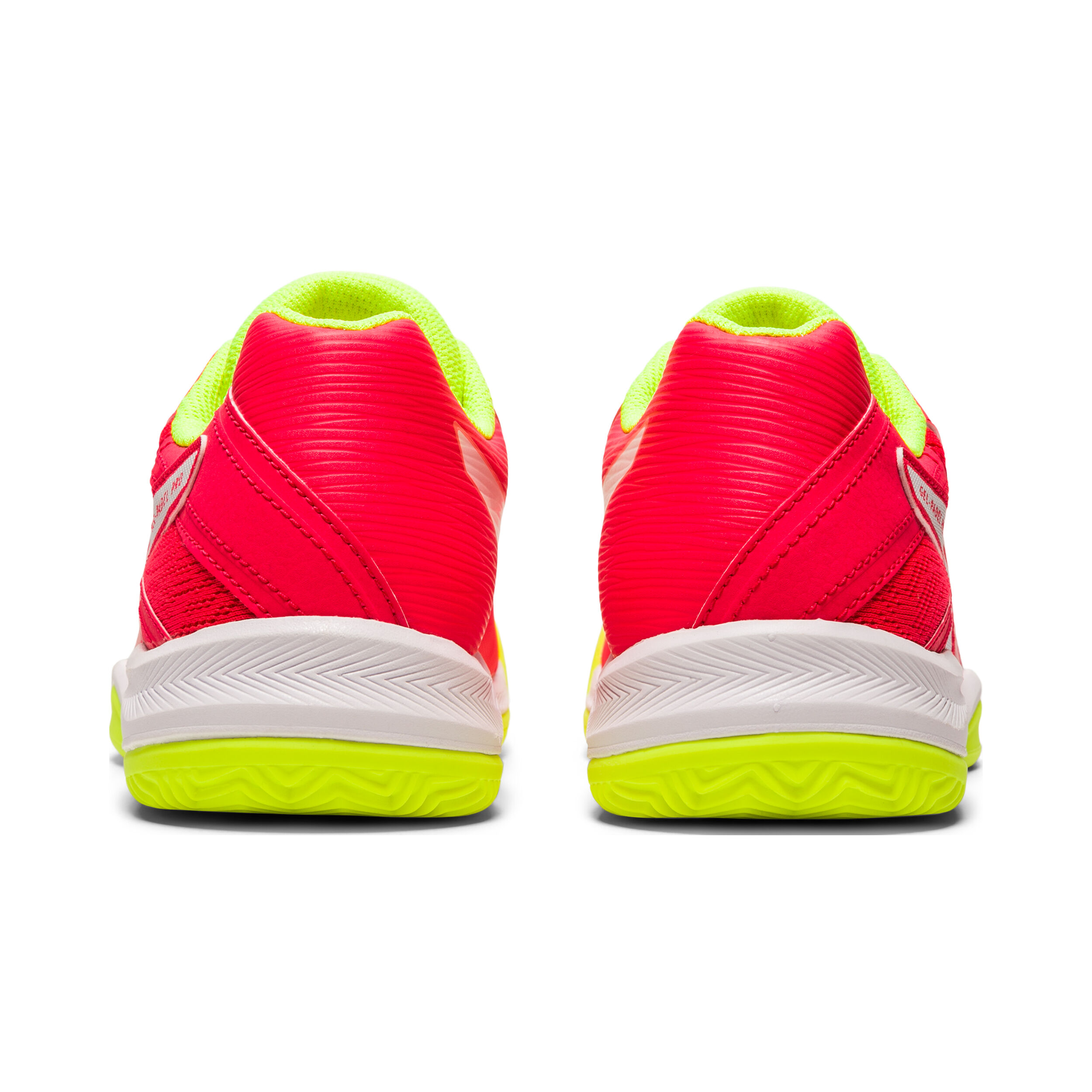 Gel Padel Pro 4 Women Neon Orange Neon Yellow