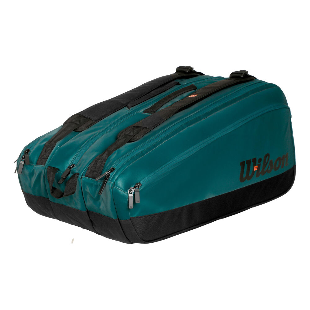 Wilson Blade Super Tour Racket bag 15 Pack -petrol,black petrol