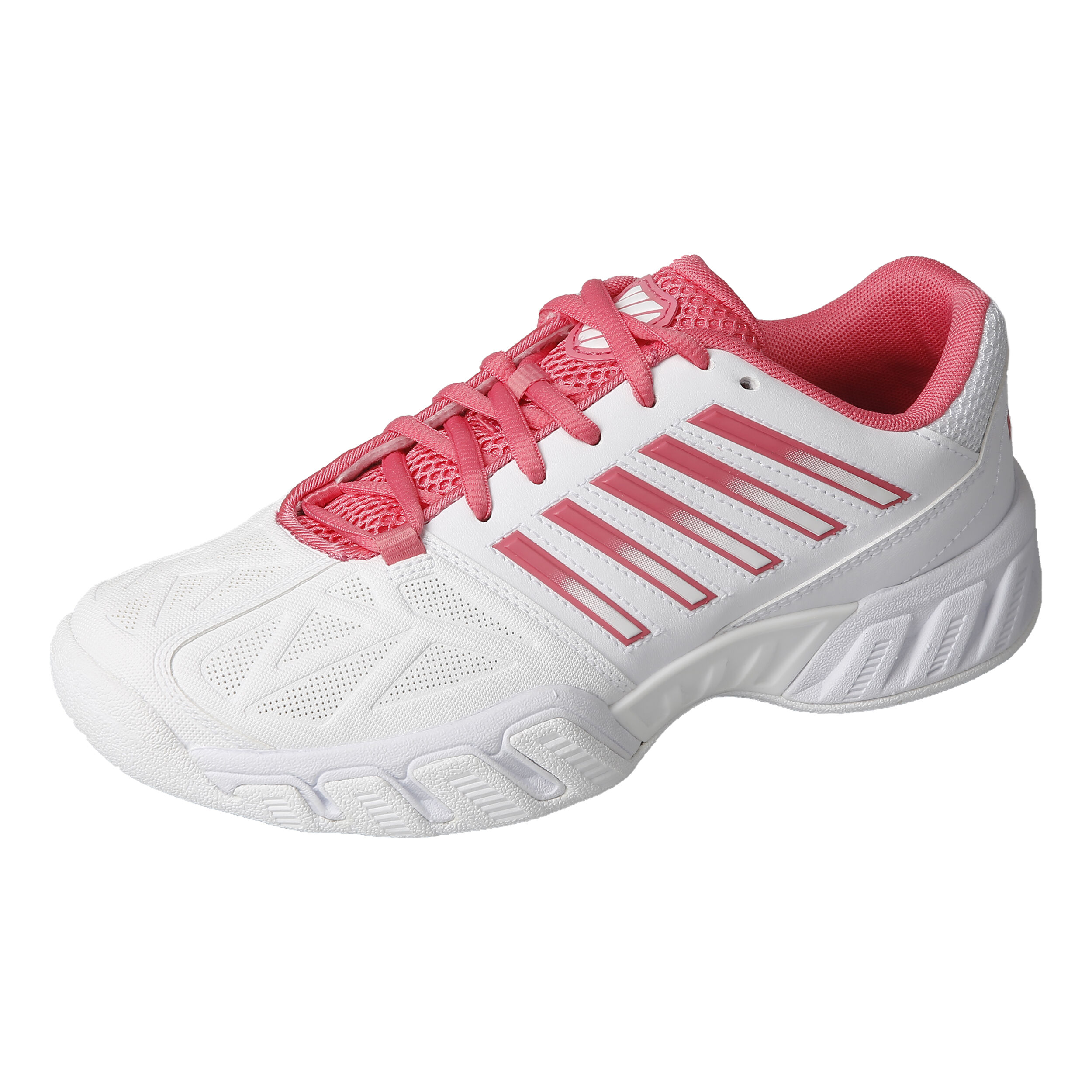 Buy K Swiss Big Shot Light 3 Carpet Shoe Women White Pink online Tennis Point UK