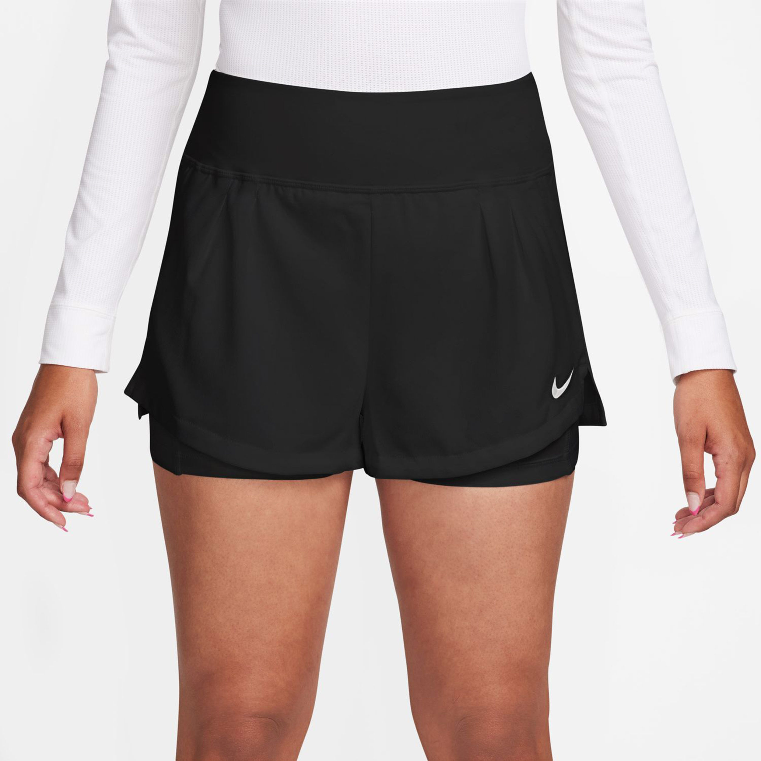 Nike womens tennis shorts with pockets online