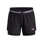 Under Armour Clothing Under Armour Tech Play Up 2in1 Shorts Girls-Black,White
