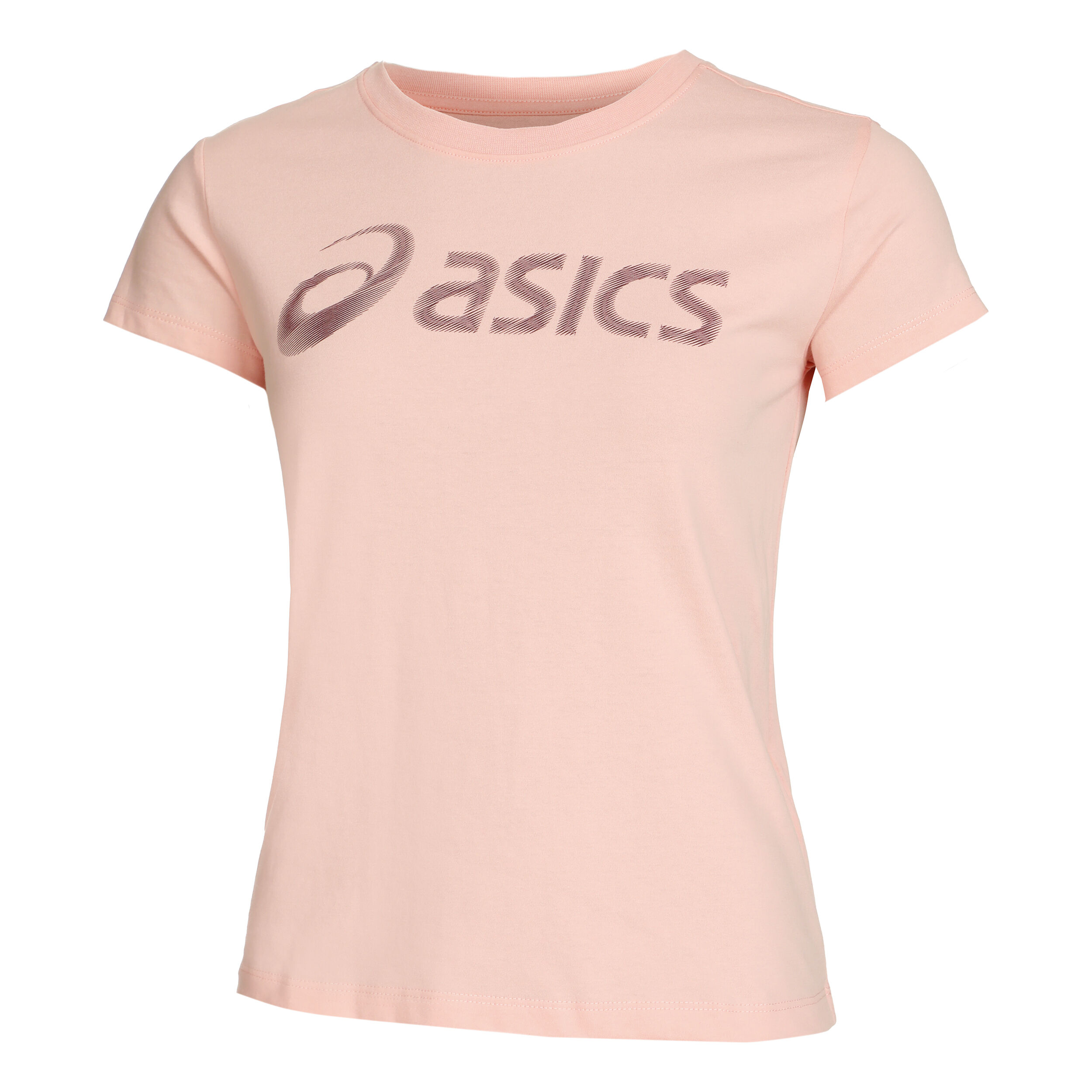 Big Logo II T Shirt Women Apricot