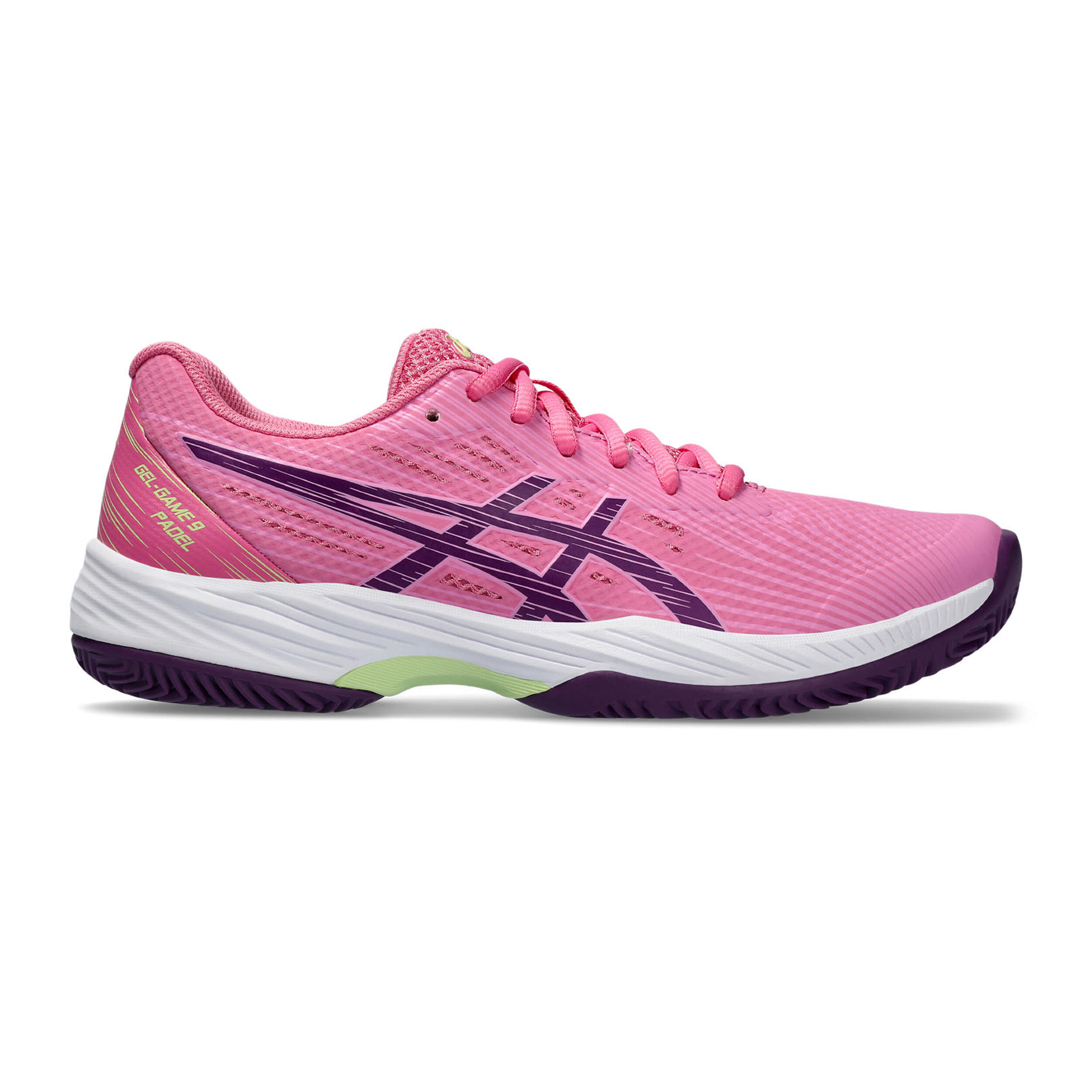 Gel Game 9 Padel Shoe Women Pink Dark Blue