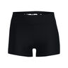 Heatgear Mid Rise Ball Shorts Women-Black,White