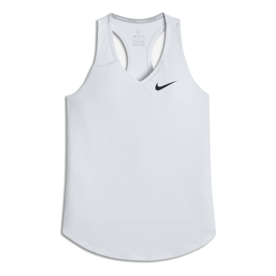 Buy Nike Court Pure Tank Top Girls White Black online Tennis Point UK