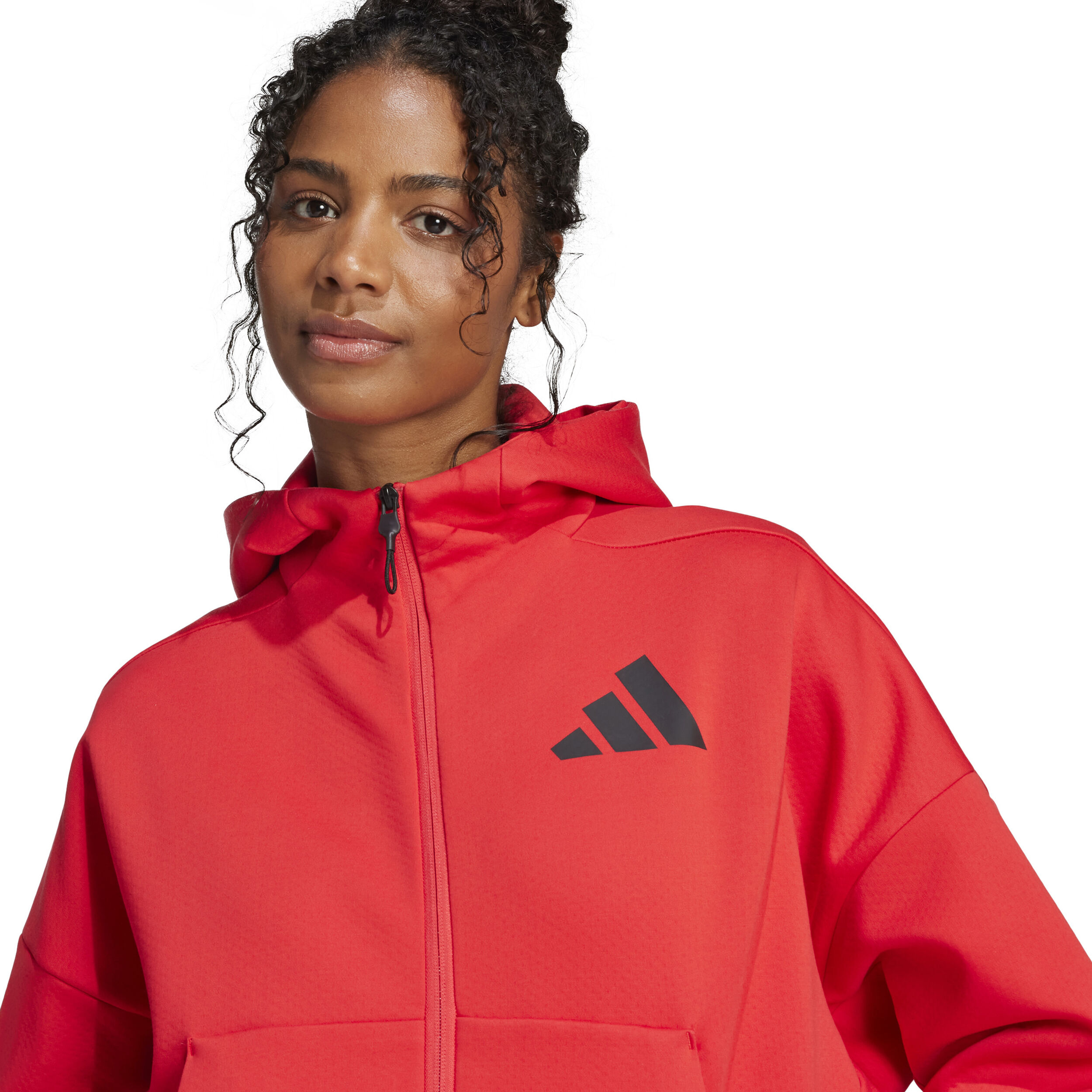 Buy adidas Z.N.E. Zip Hoodie Women Red online Tennis Point UK