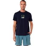 ASICS Tennis apparel ASICS Court Core Graphic T-Shirt Men-dark blue