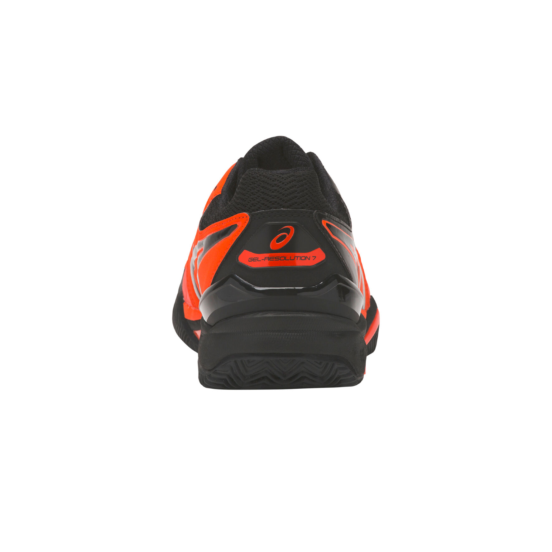 Asics gel resolution 7 black orange best sale