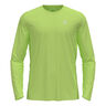 Zeroweight Chill-Tec Crew Neck Long sleeve Men - light green, 