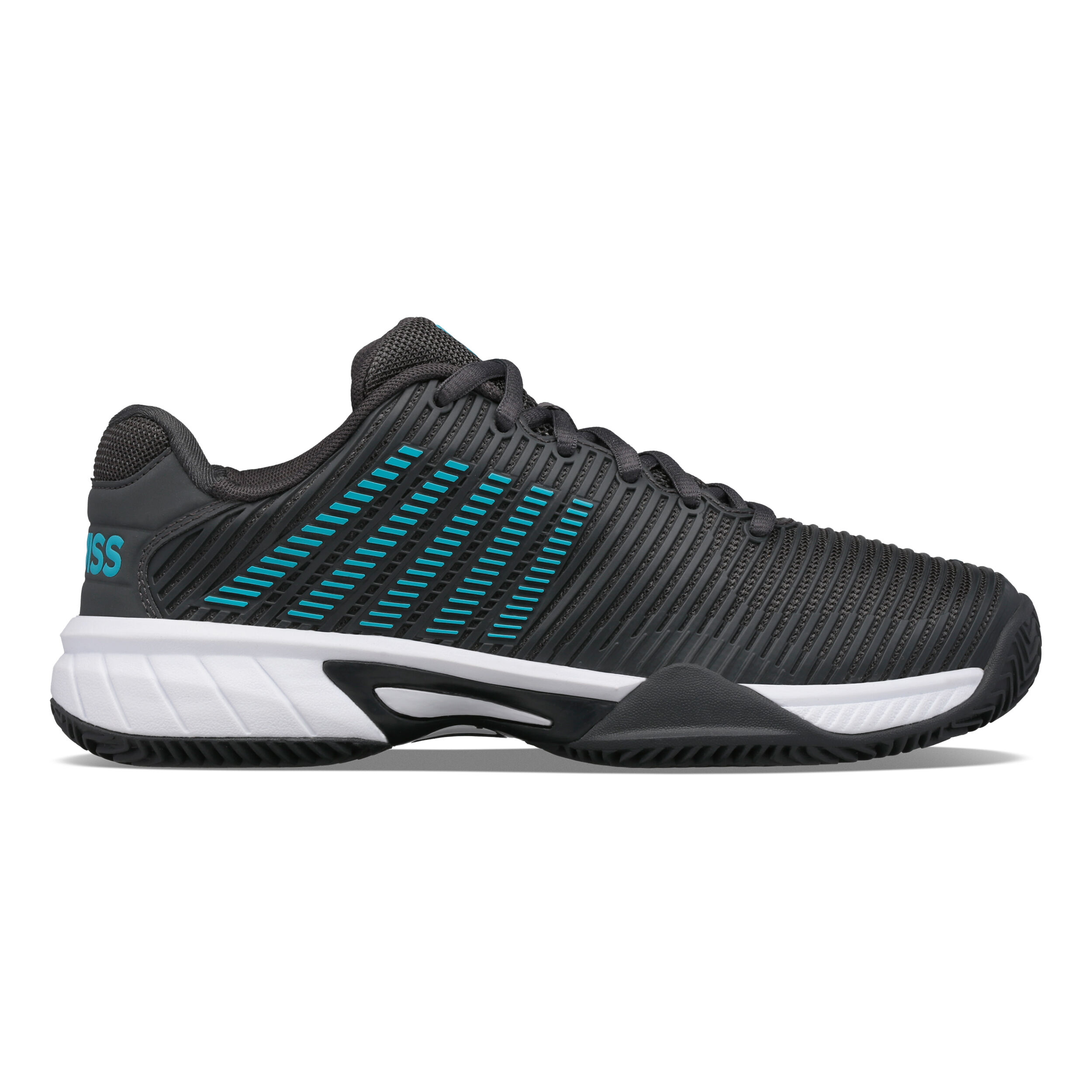 Hypercourt Express 2 Clay Court Shoe Boys Dark Blue Blue