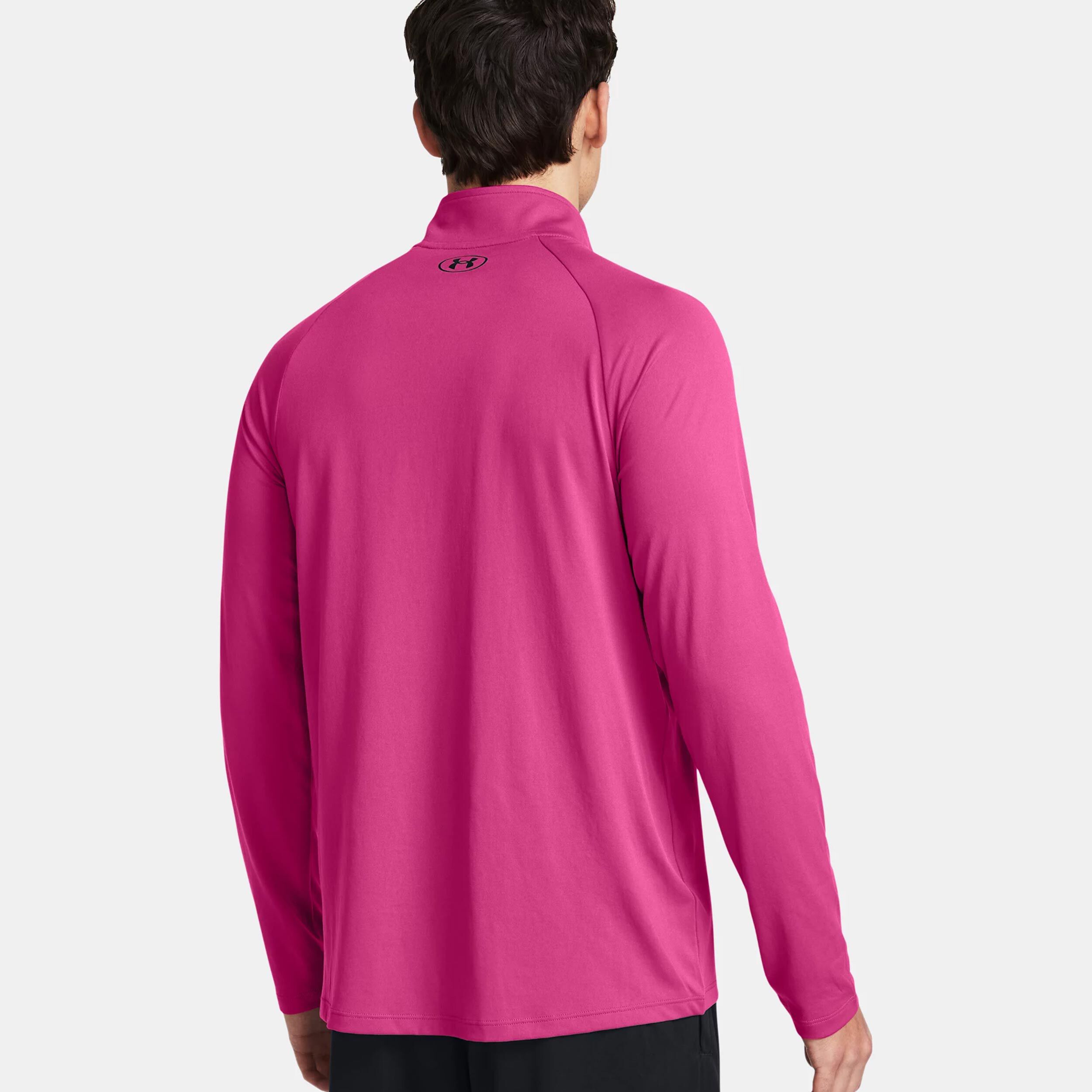 Pink under armour long sleeve shirt new arrivals