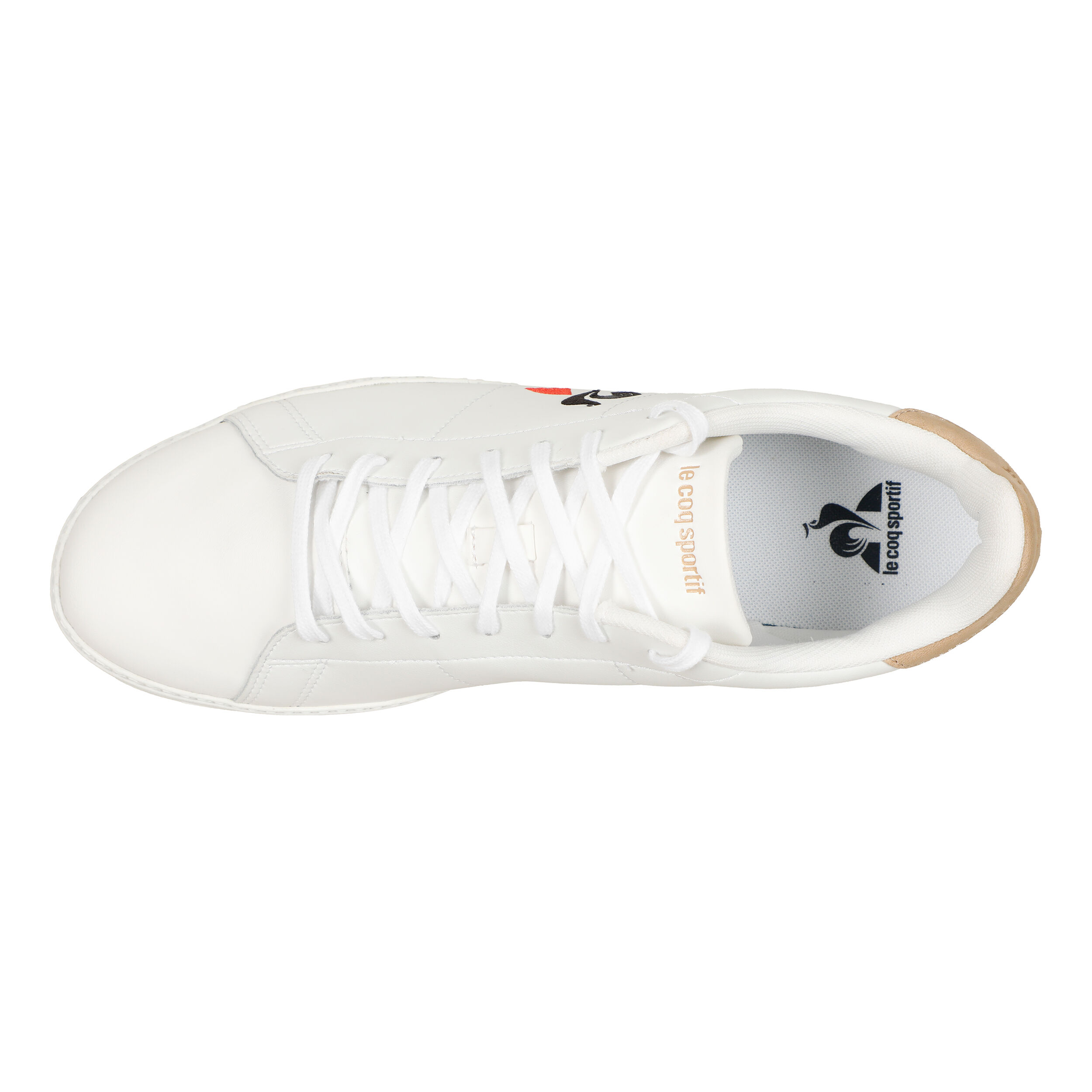Buy Le Coq Sportif Courtset Sneakers Men White Beige online Tennis Point UK