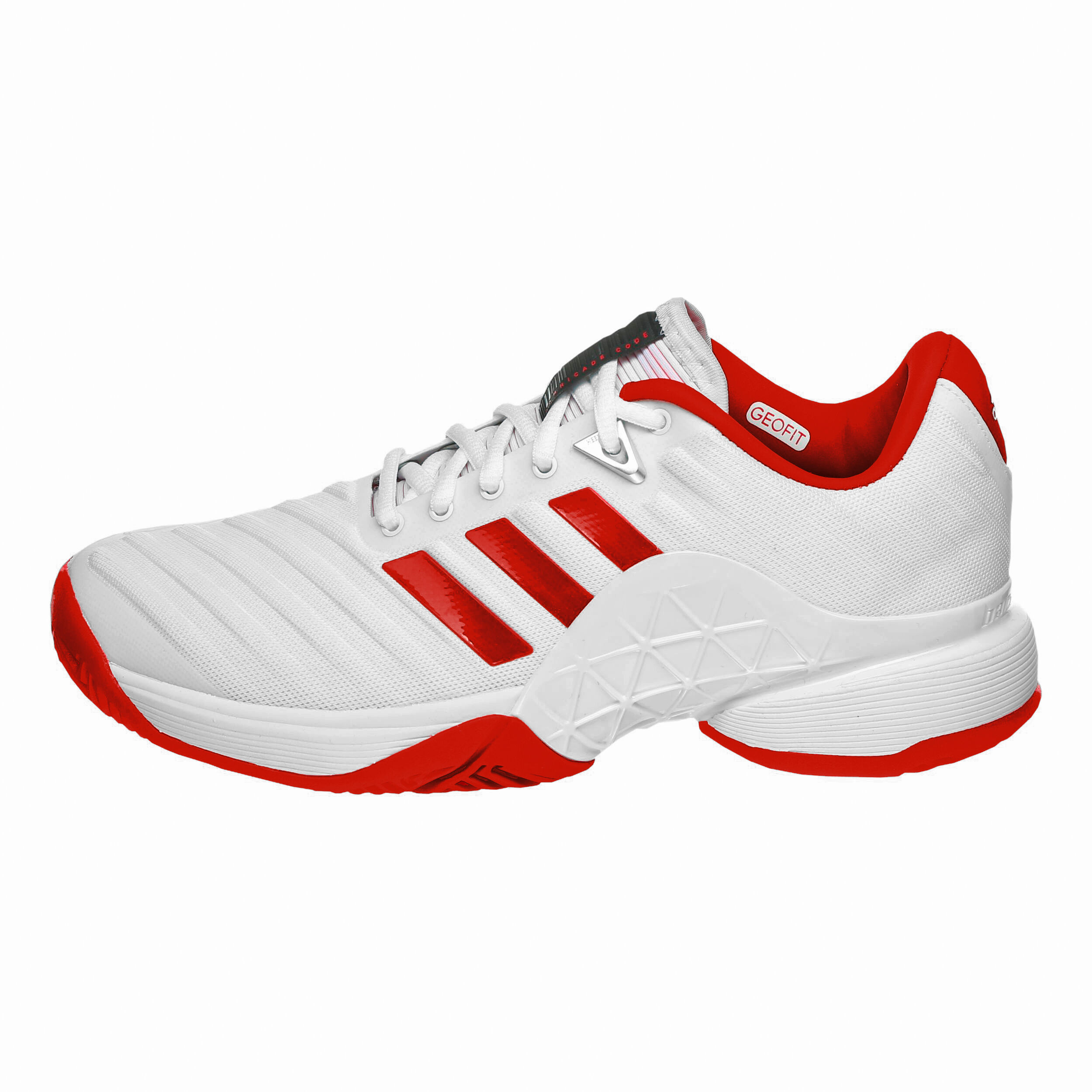 Buy adidas Barricade 2018 All Court Shoe Women White Red online