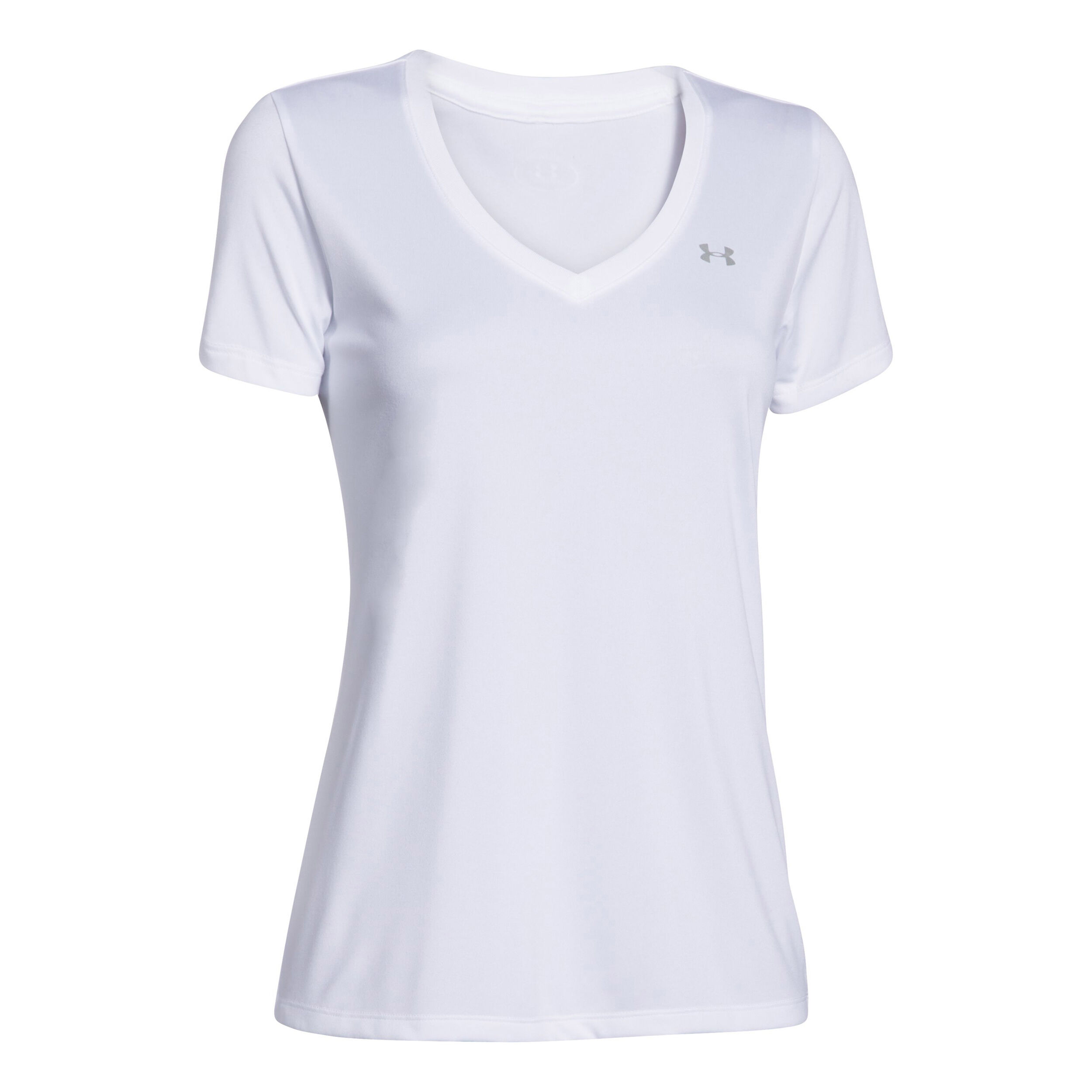 Womens white under armour shirt sales