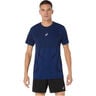 Road Seamless Running Shirt Men-Blue
