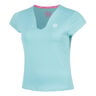 Crew 2.0 V-Neck T-Shirt Women-turquoise