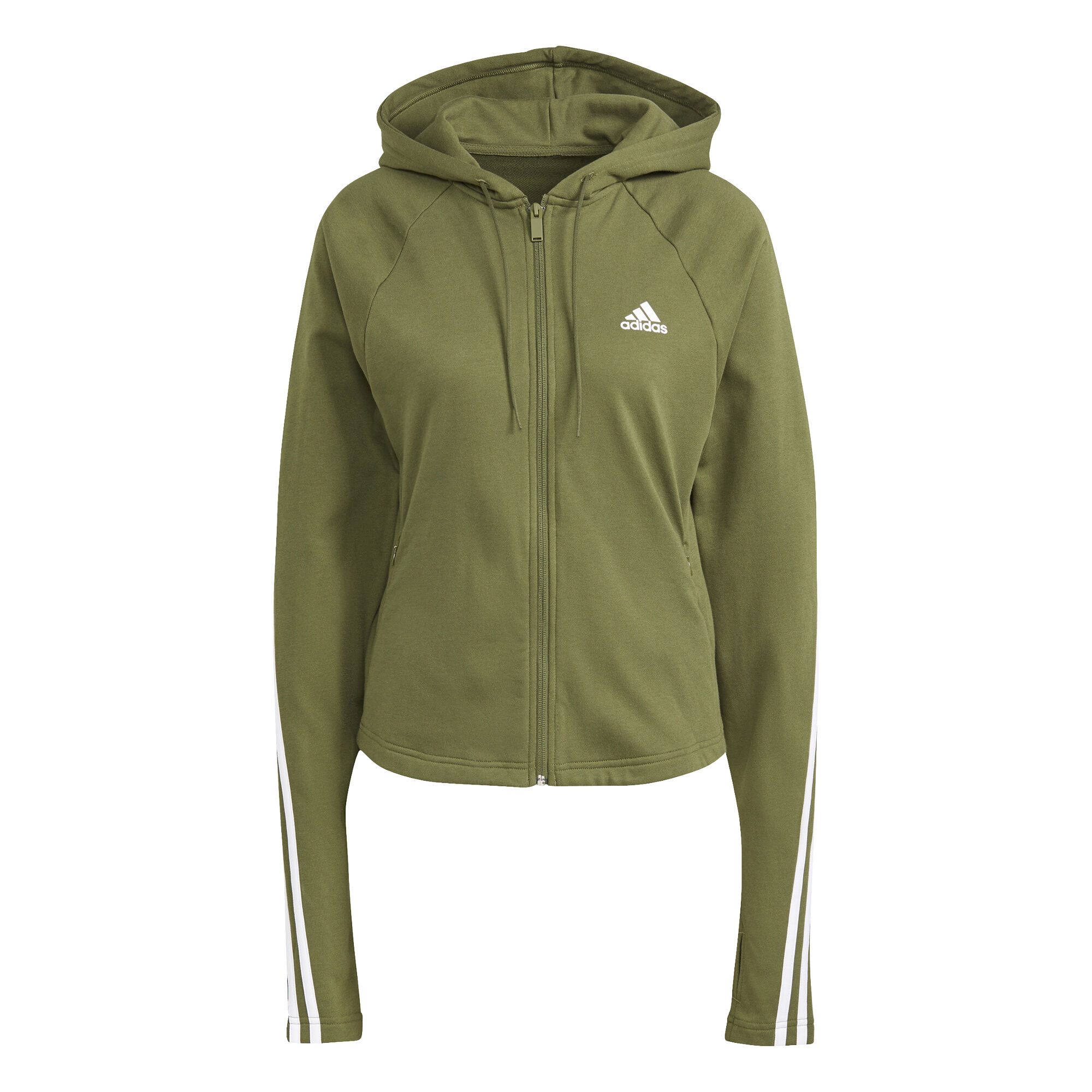 Olive green adidas tracksuit womens store