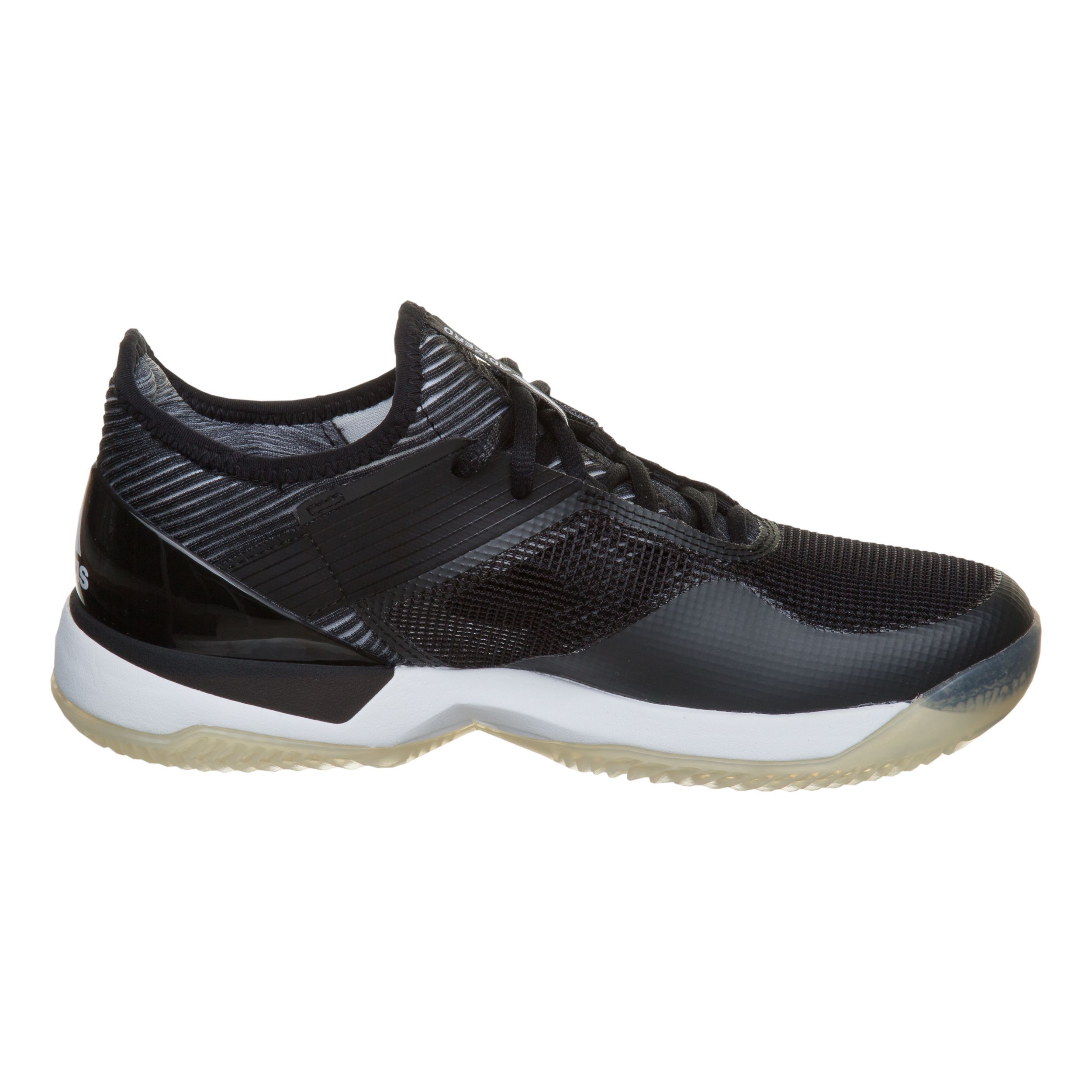 Adizero Ubersonic 3 Clay Court Shoe Women Black Grey
