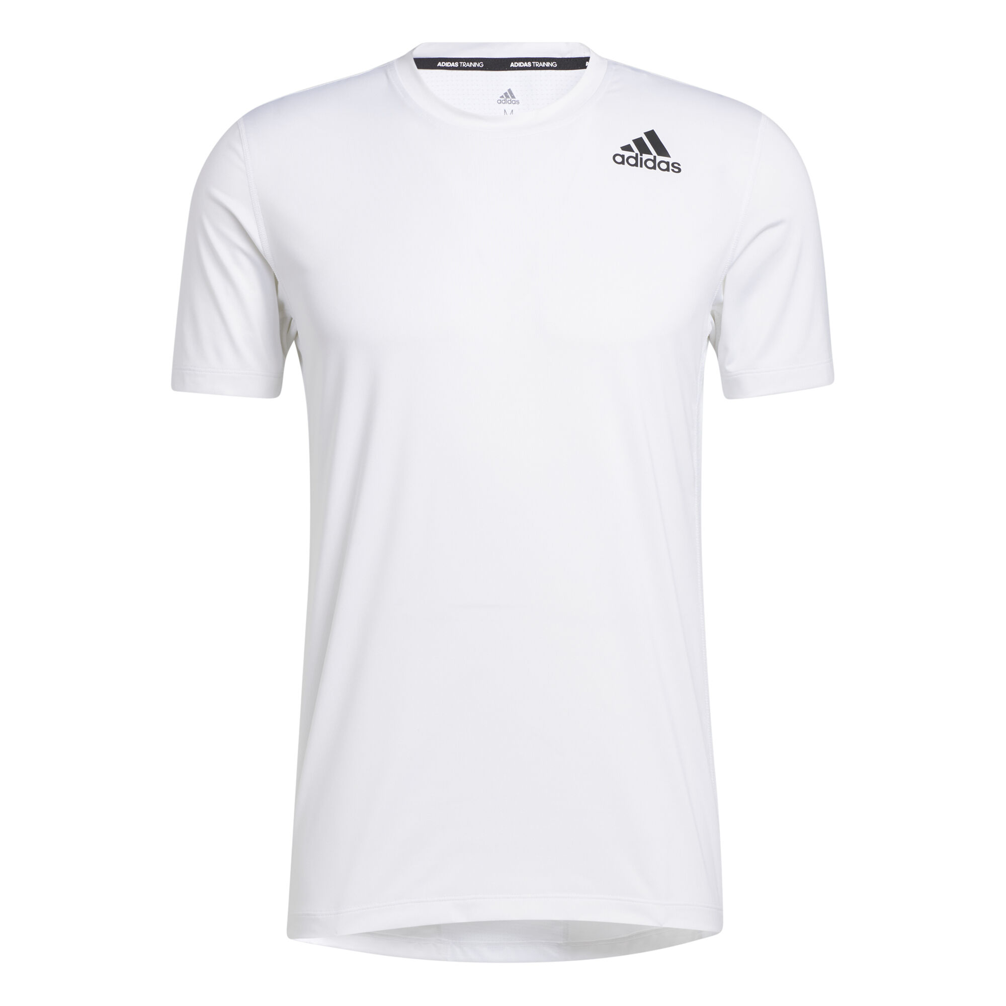 Plain white adidas t shirt outlet