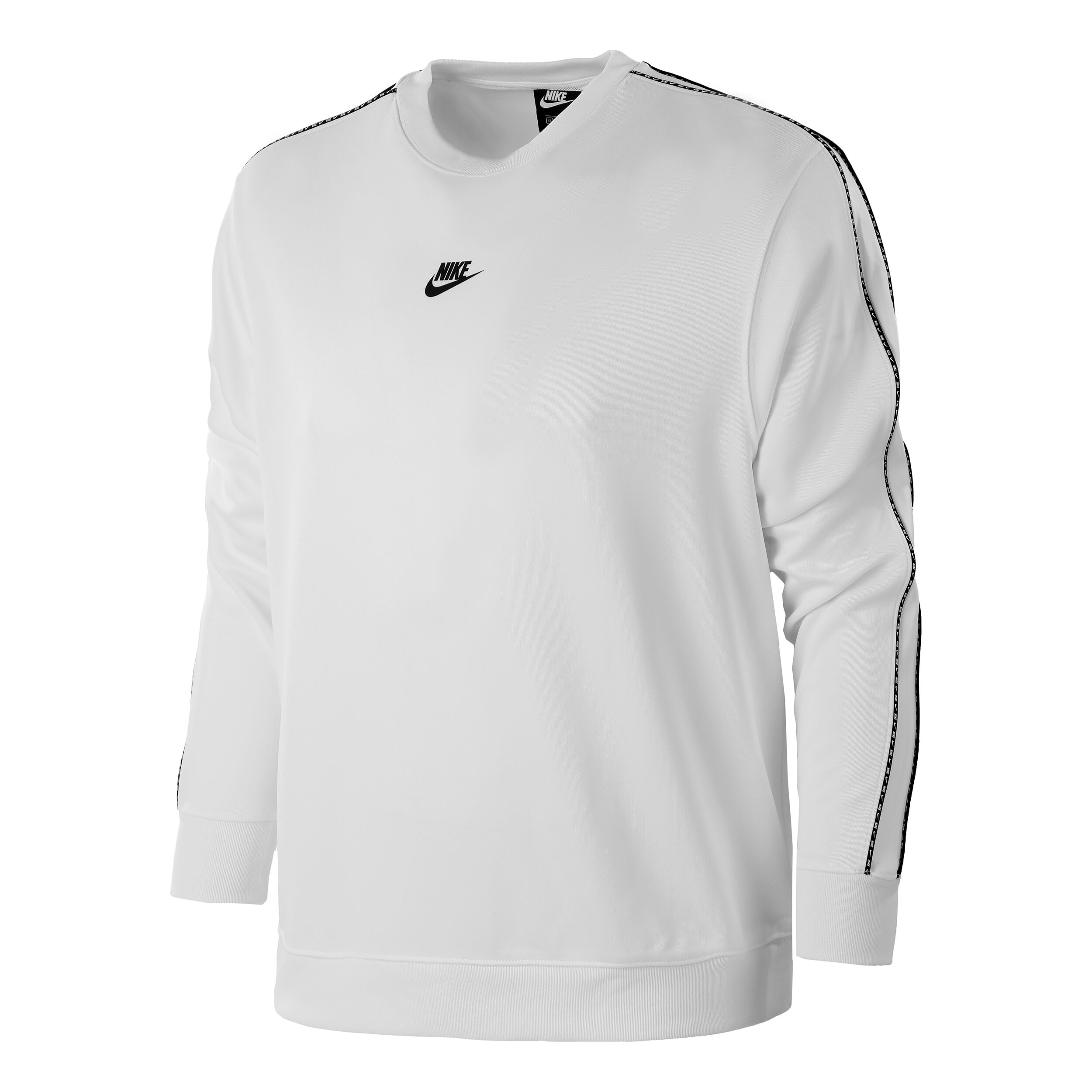 Buy Nike Sportswear Repeat Crew Sweatshirt Men White Black online Tennis Point UK