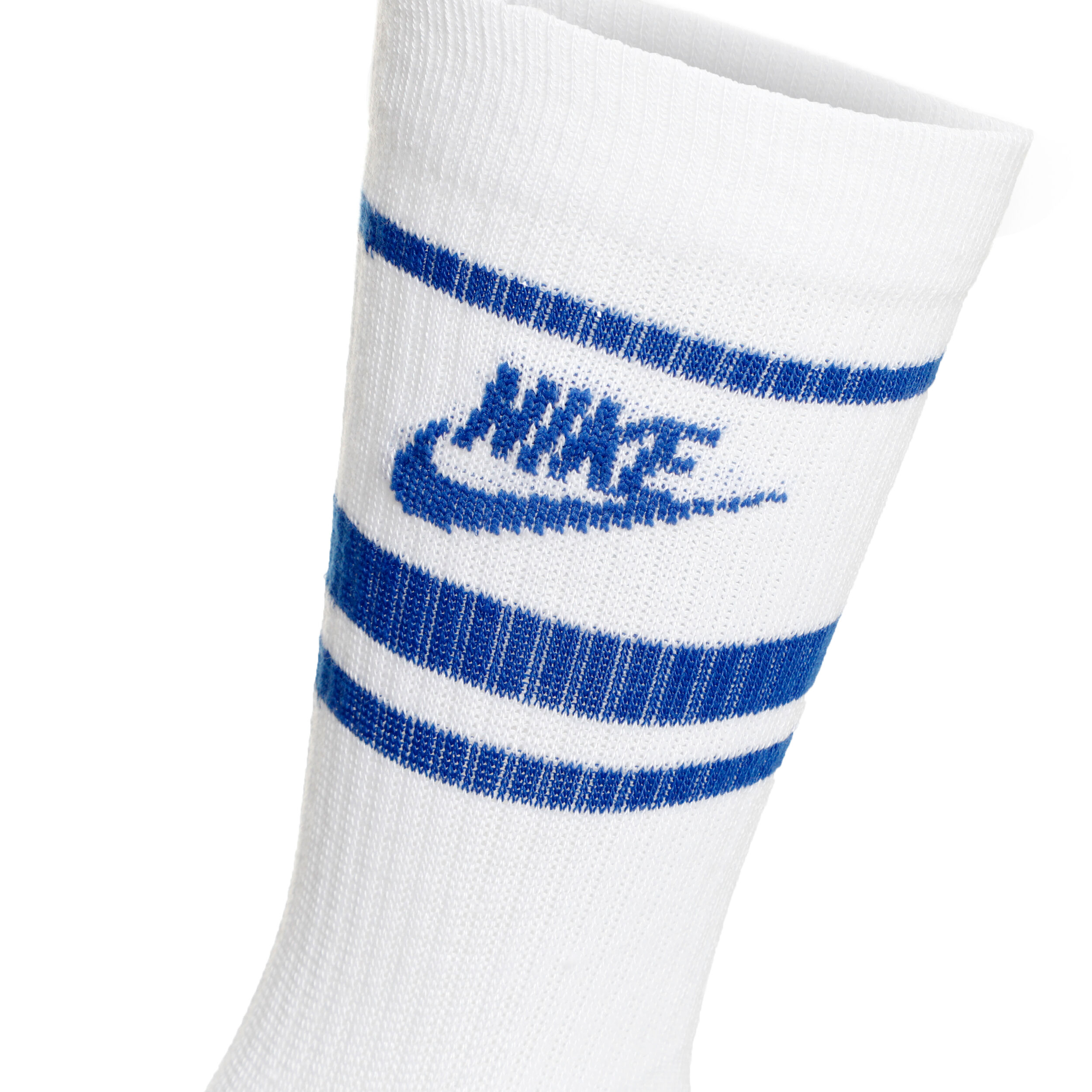 Blue socks nike top