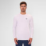 Crew Roundneck Long Sleeve Men-White