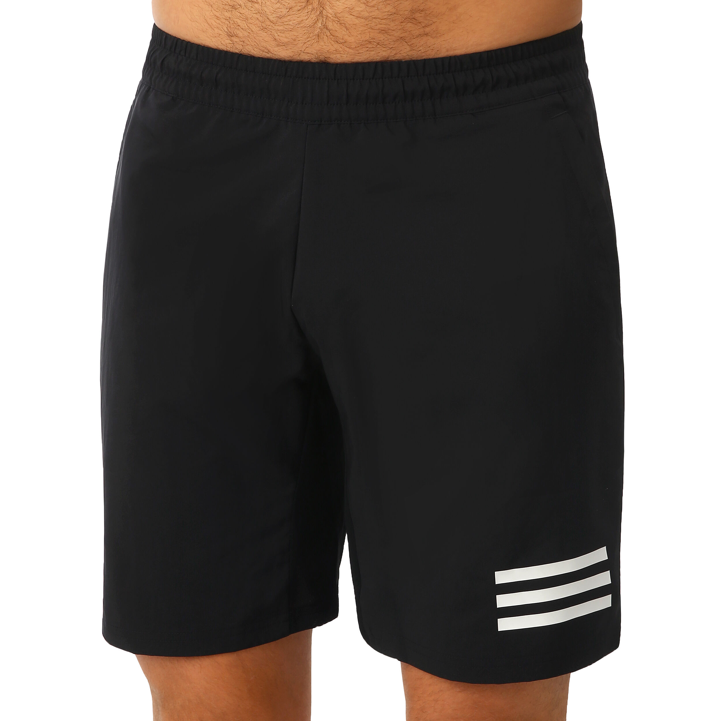 Club 3 Stripes Shorts Men Black White
