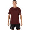 Icon Running Shirt Men-Wine Red
