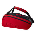 Wilson Wilson Clash Super Tour Racket bag 15 Pack - red