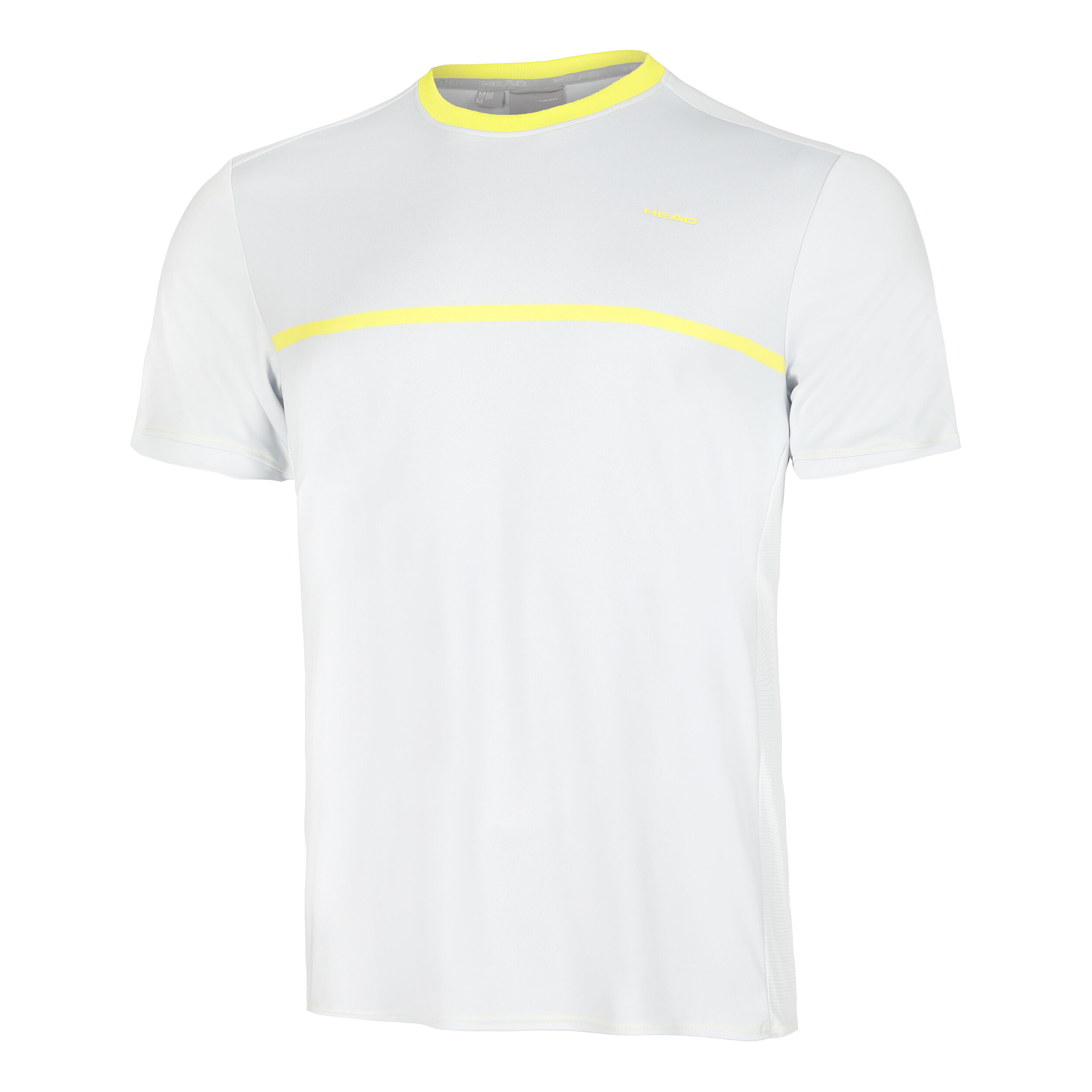 Grey and yellow t shirt top