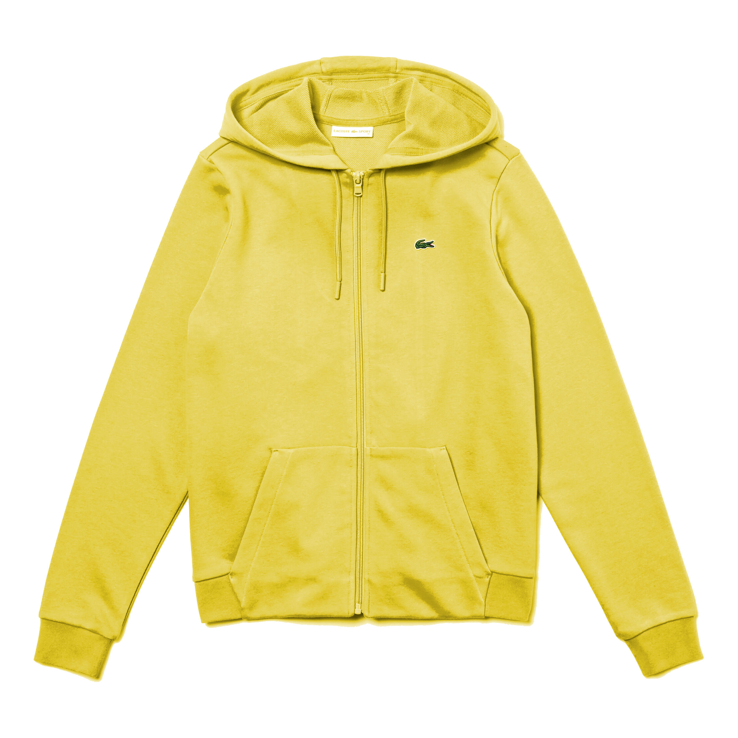 Lacoste yellow hoodie online