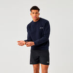 Bj&ouml;rn Borg Sweatshirt Bj&ouml;rn Borg Borg Classic Print Sweatshirt Men - dark blue