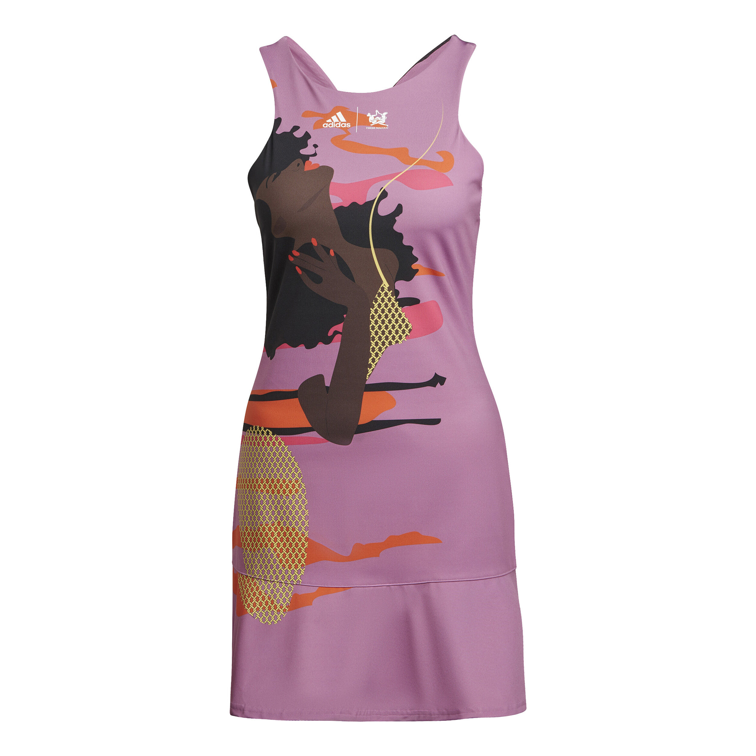 Buy adidas New York Y Dress Women Lilac Multicoloured online Tennis Point UK