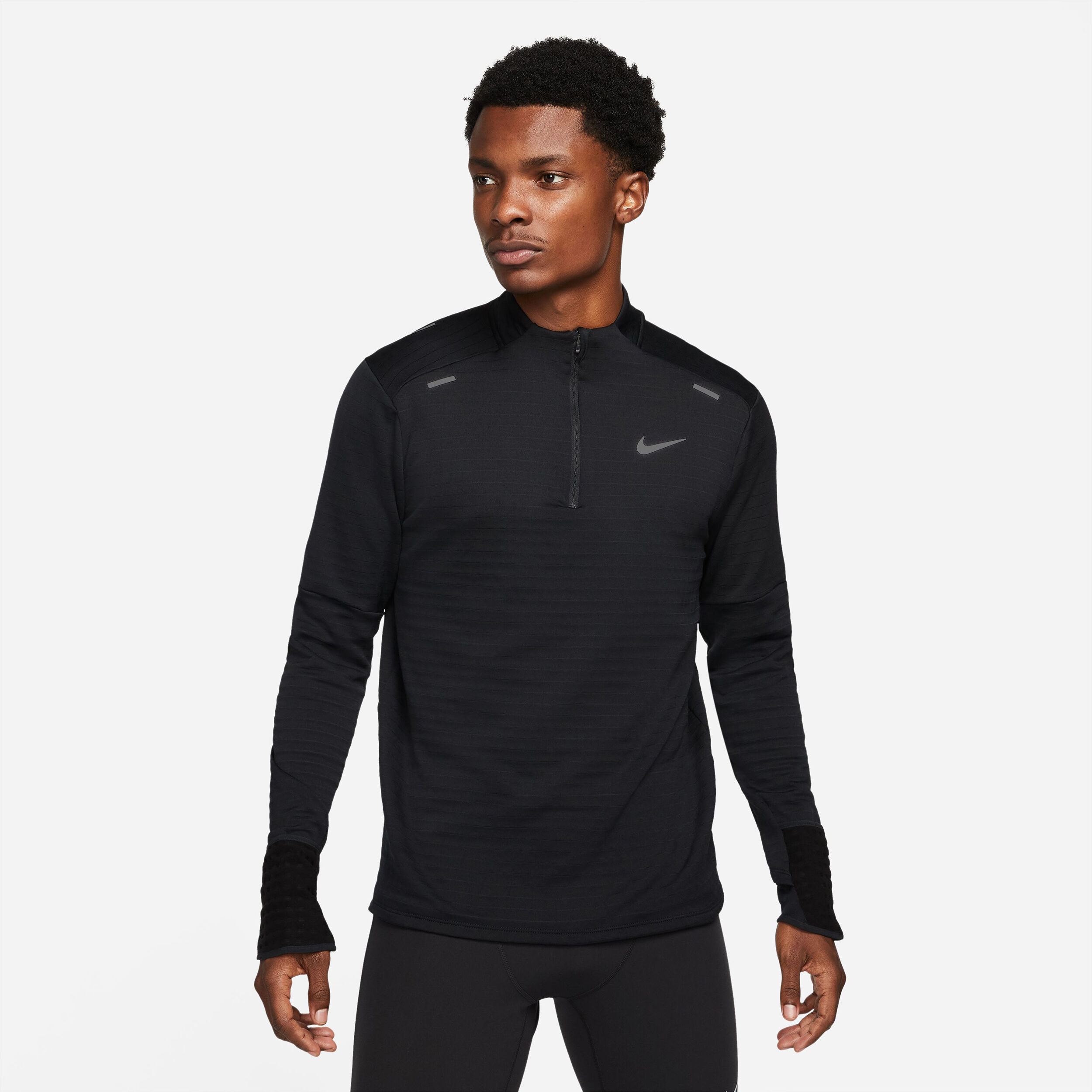 Nike half zip black mens 2025