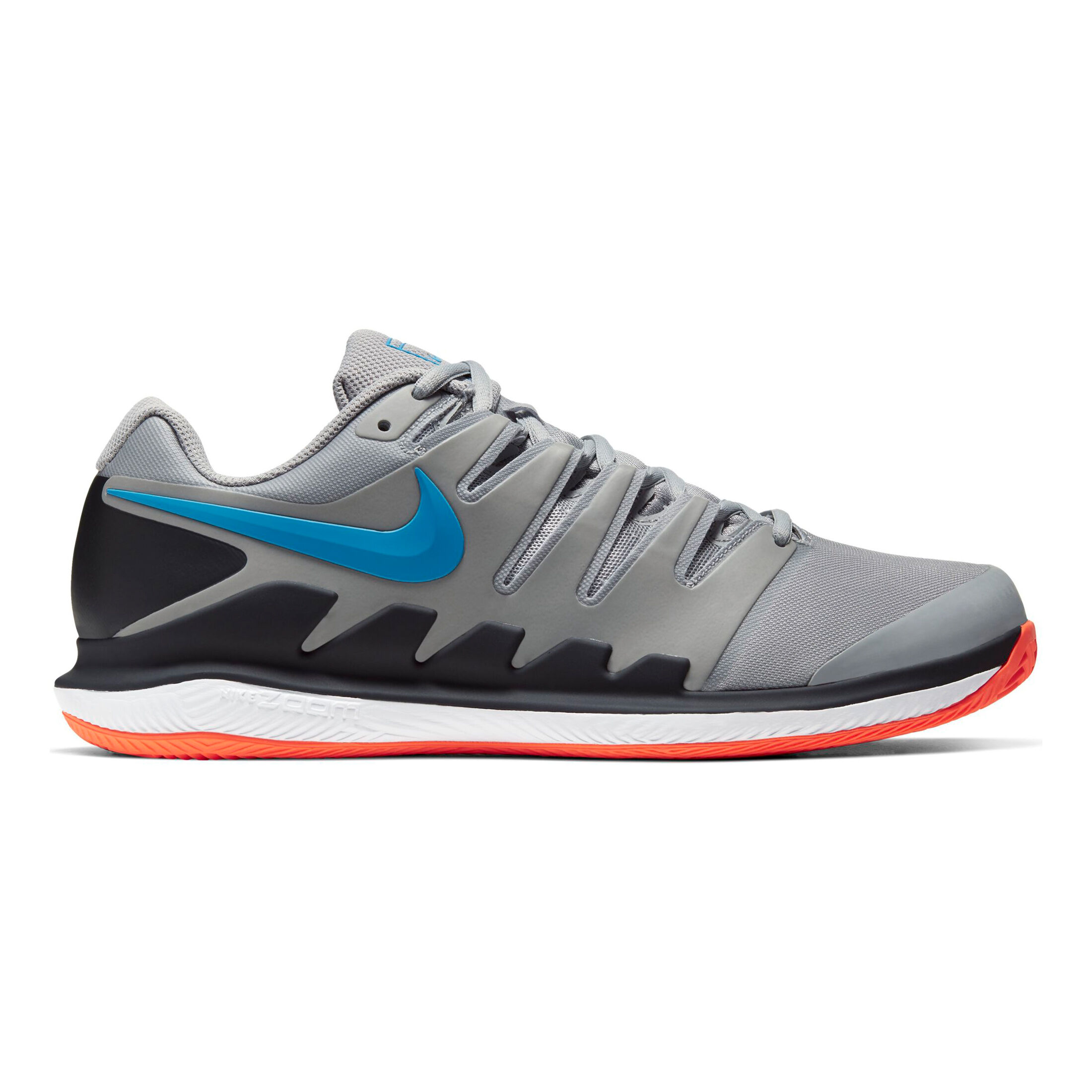 Air Zoom Vapor X Clay Court Shoe Men Grey Blue