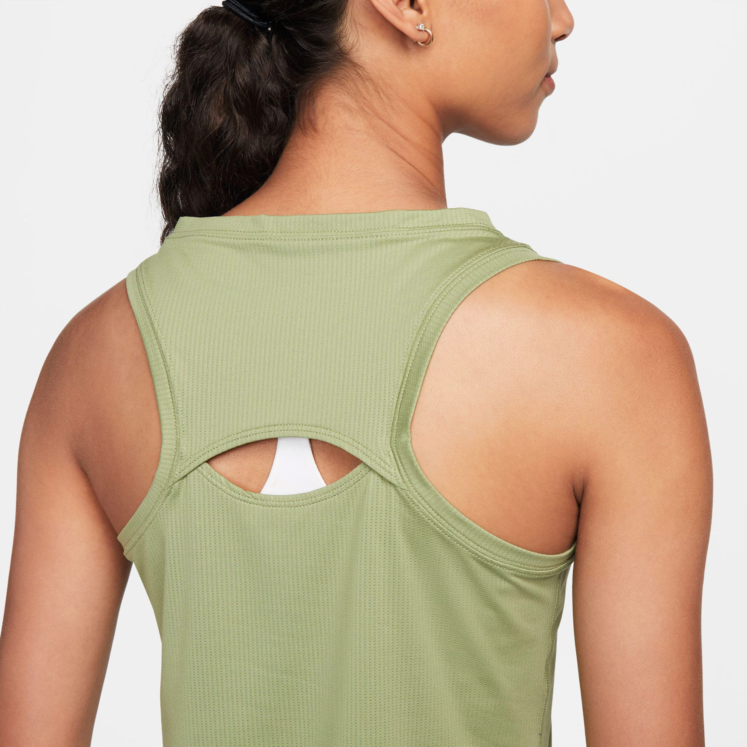 Olive green nike tank top sale