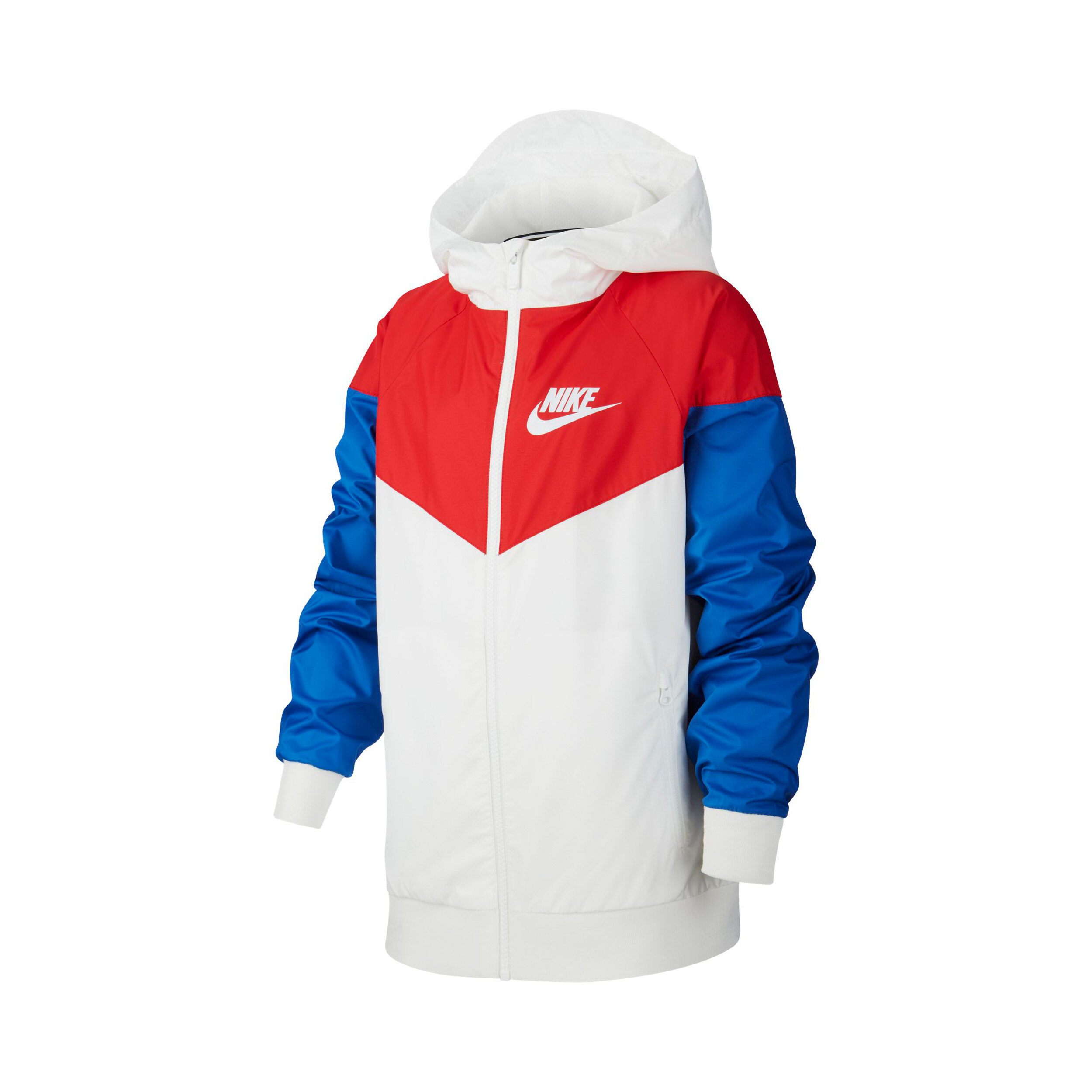 White nike windbreaker boys shop