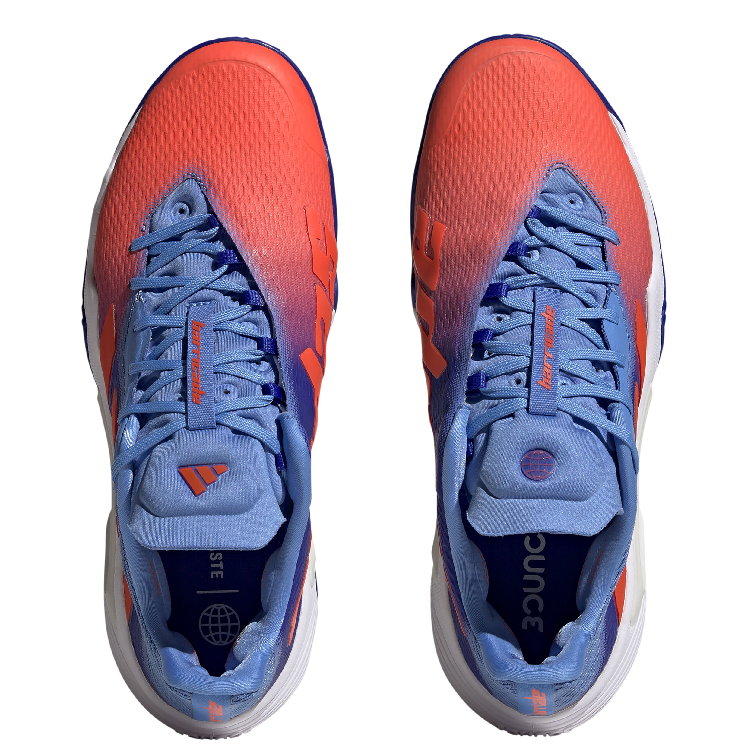 Orange and blue shoes hot sale